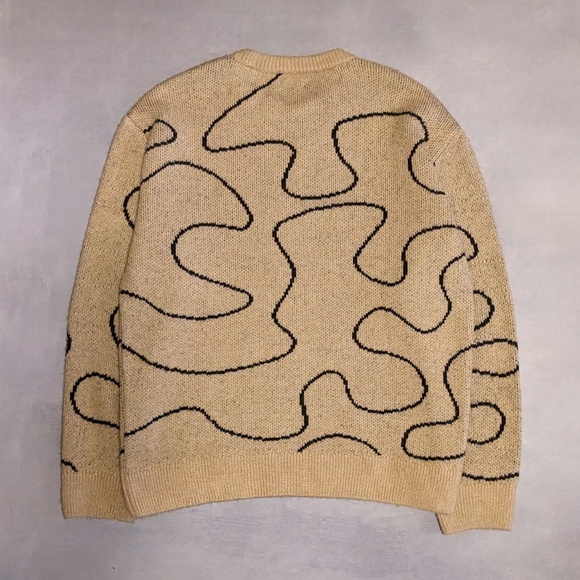 SQUIGGLE KNITTED JUMPER - Picture 2 of 3